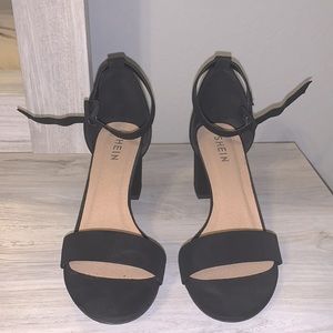 Black Sandal Heels